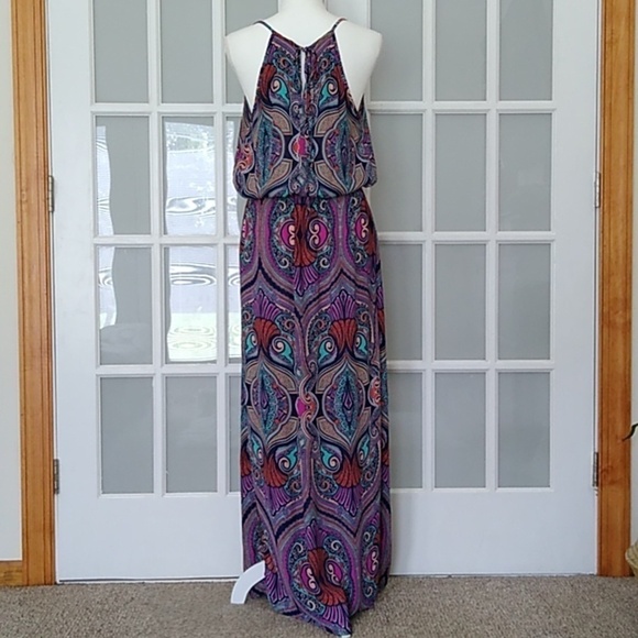 Evereve Allison Joy Maui Paisley Maxi Dress - Picture 4 of 16